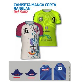 Camiseta Manga Corta ranglan