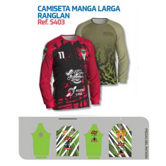 Camiseta Manga Larga ranglan