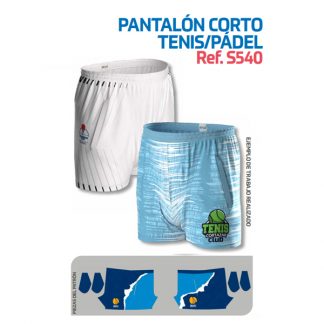 Pantalon corto tenis padel