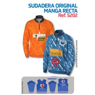 Sudadera Original Manga Recta