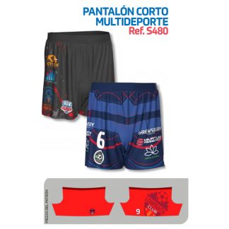 pantalon corto multideporte
